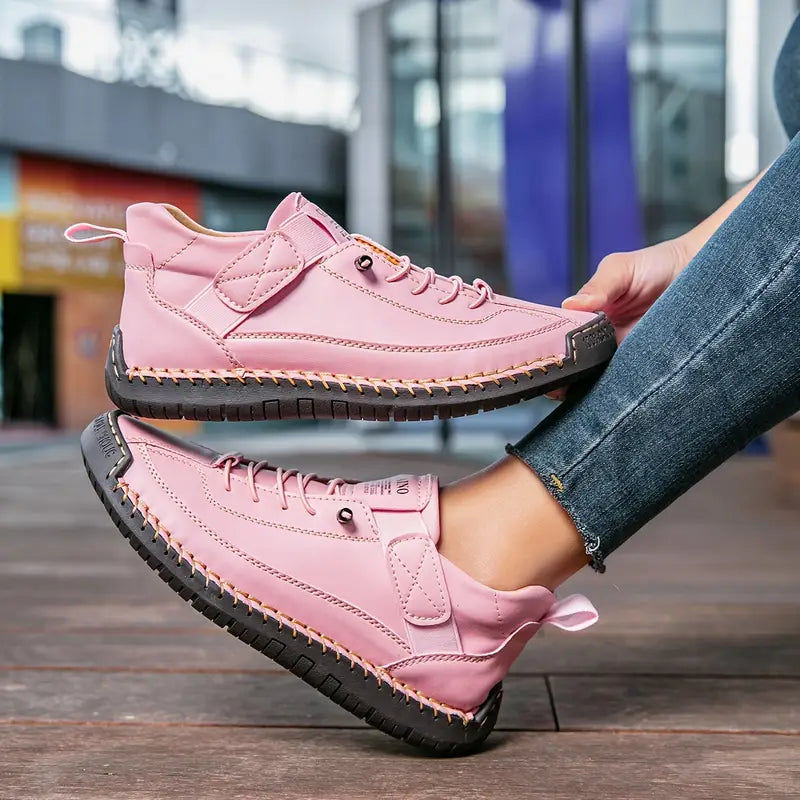 Rosetta - Sneakers slip-on comfort Rosa