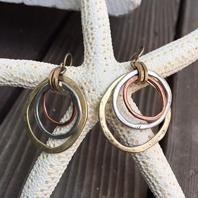 Ludovica | Orecchini Vintage Bicolore