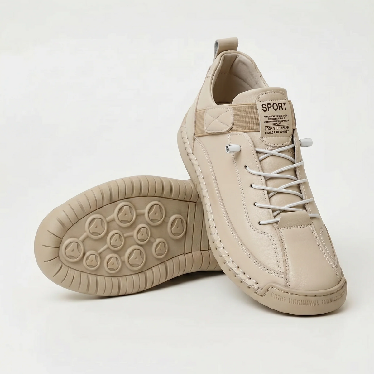 Rosetta - Sneakers slip-on comfort Beige