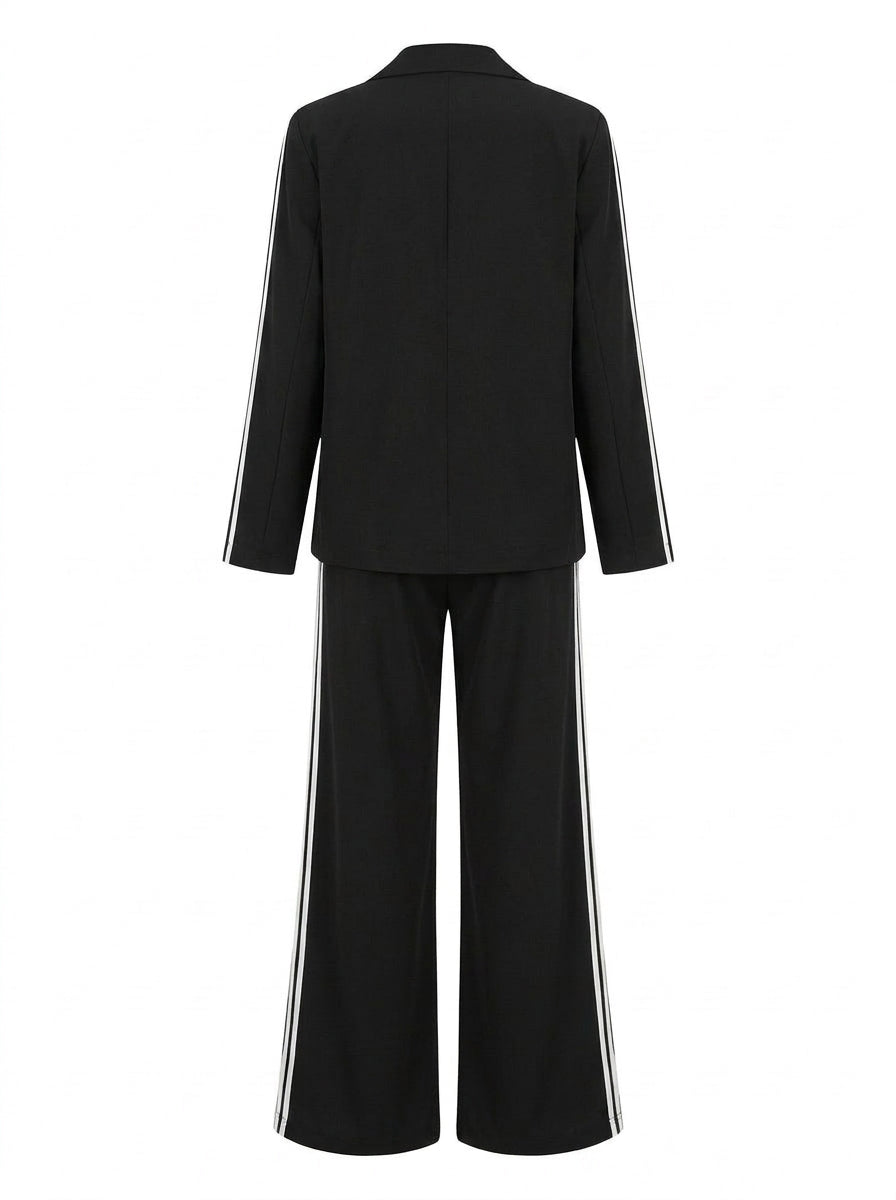 Graziella - Completo giacca e pantalone Nero, retro