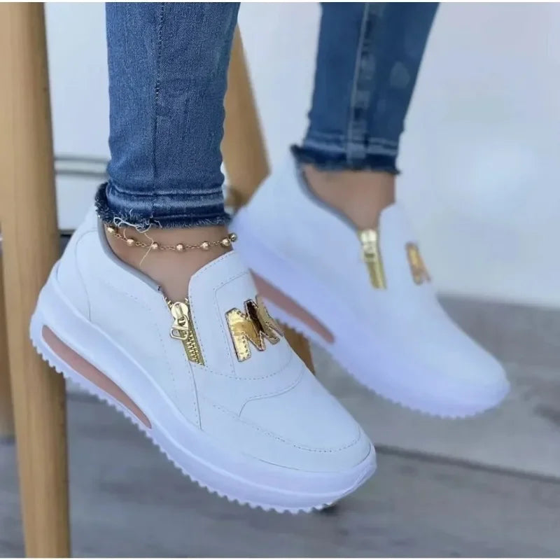 Nadia | Sneakers con Zip Laterale